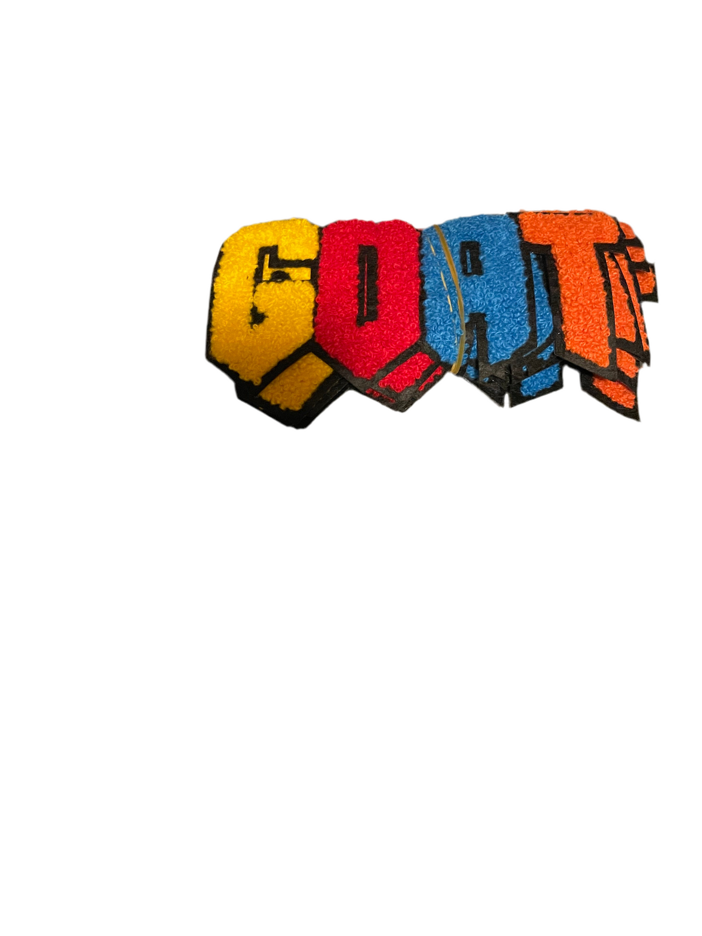 Small Colorful Goat patch