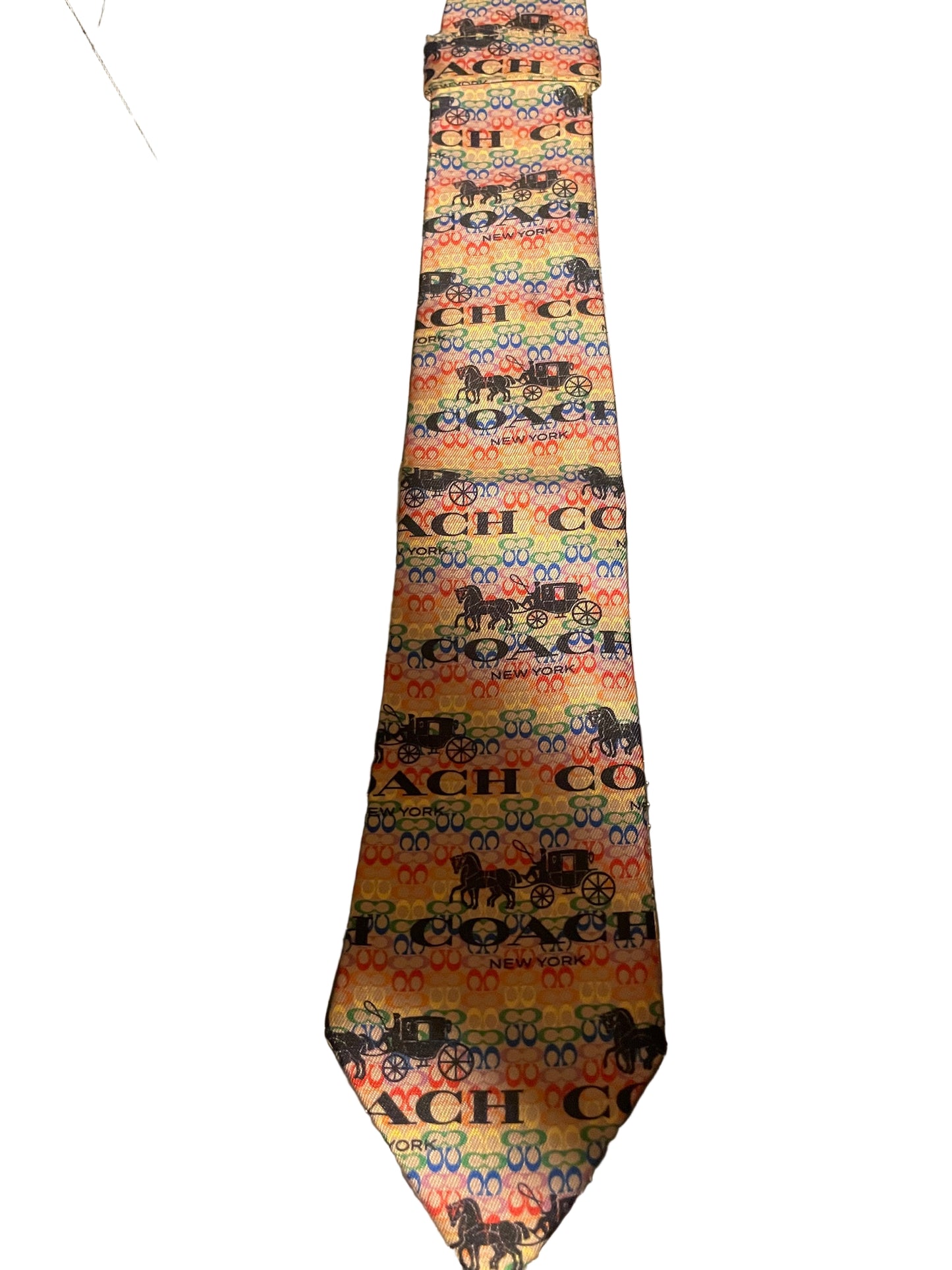 Colorful ch necktie