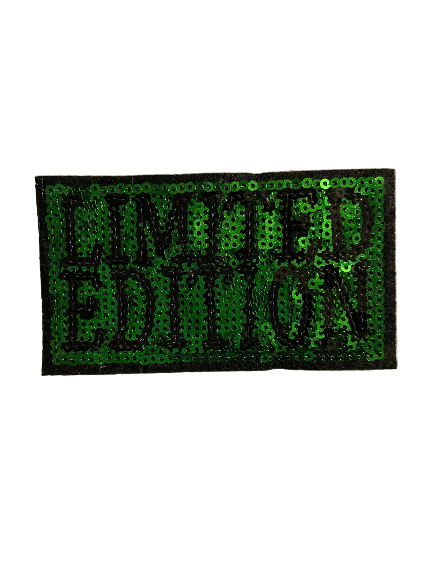 Shiny limited edition patch