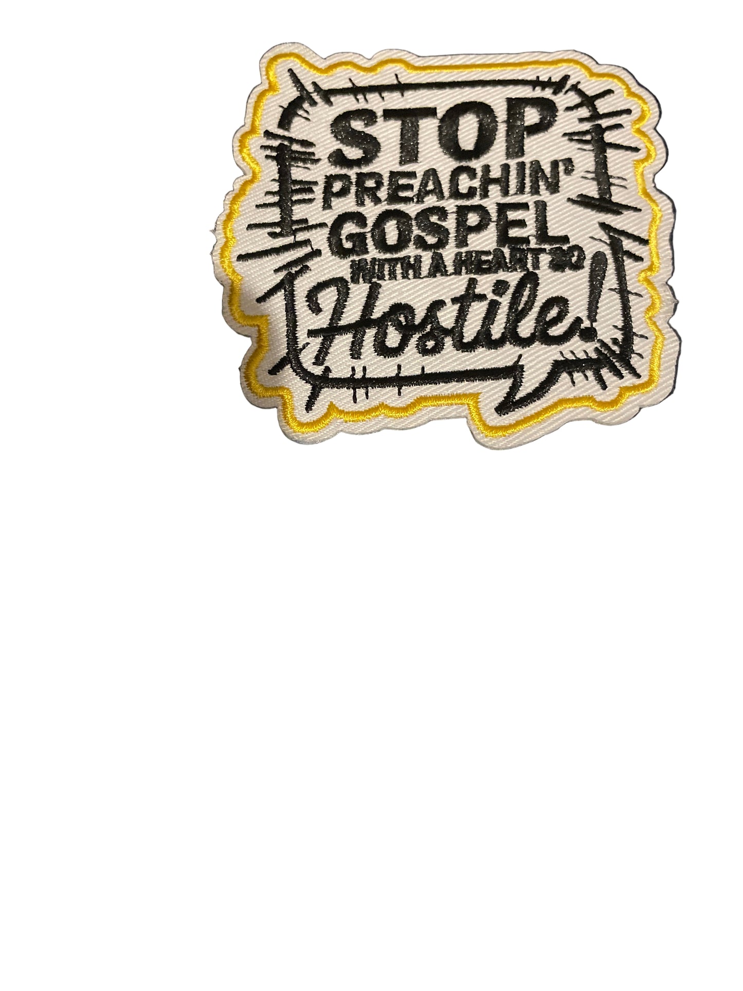 Stop preaching gospel