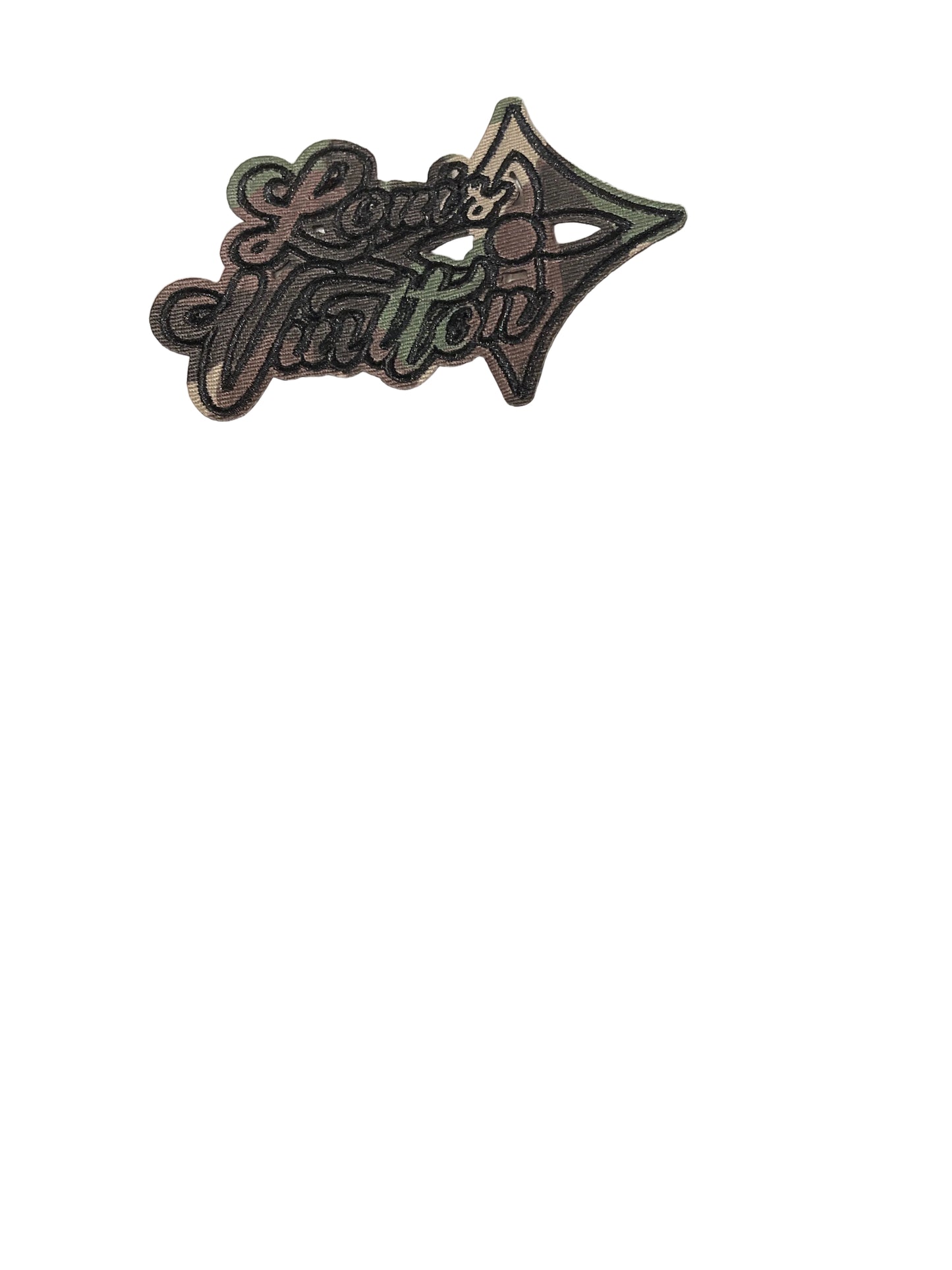 Small Lv word flower