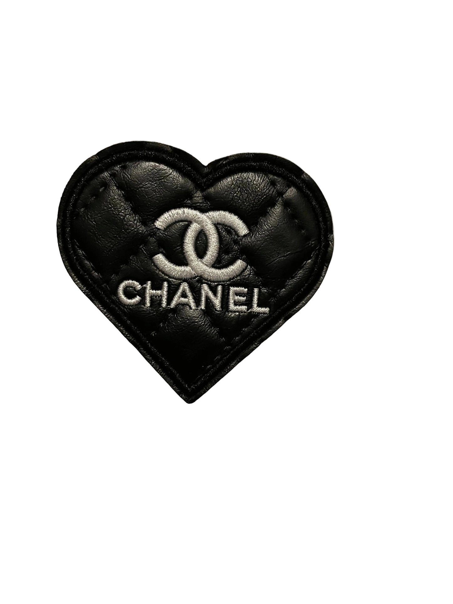 Leather heart/bow