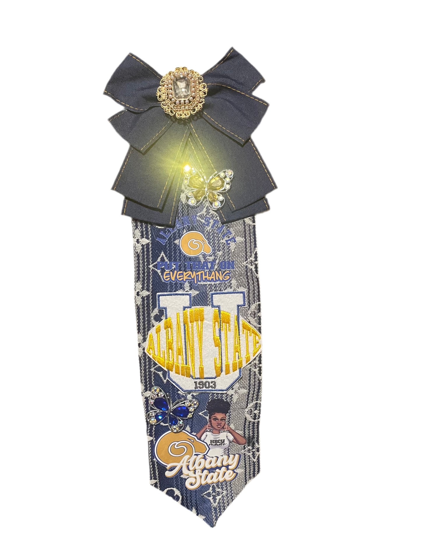 HBCU Albany state junk tie