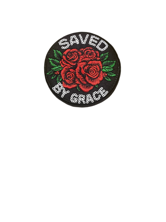 Saved by Grace Patch