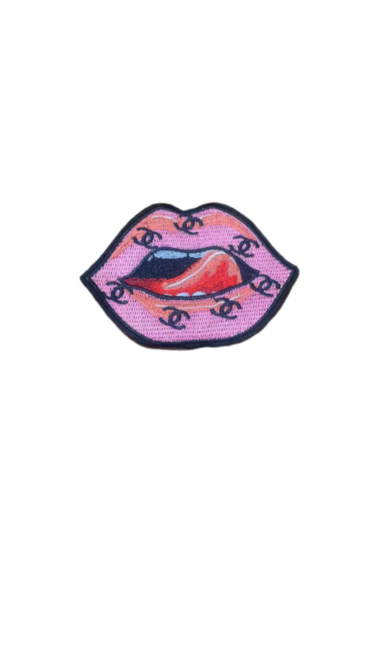 Small pink lip patch