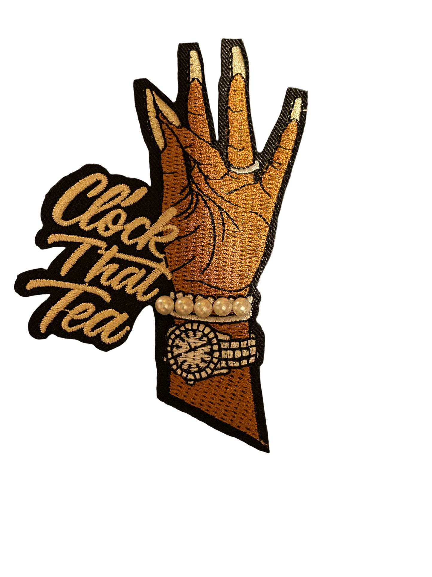 Clock that tea patch