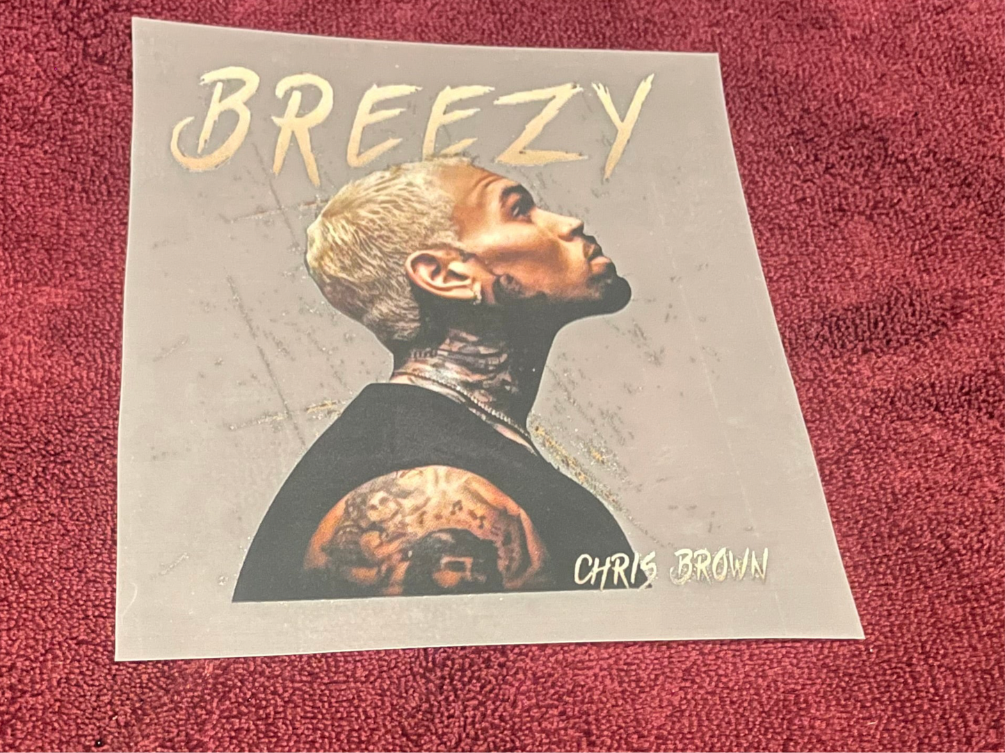 Chris Brown DTF small transfers