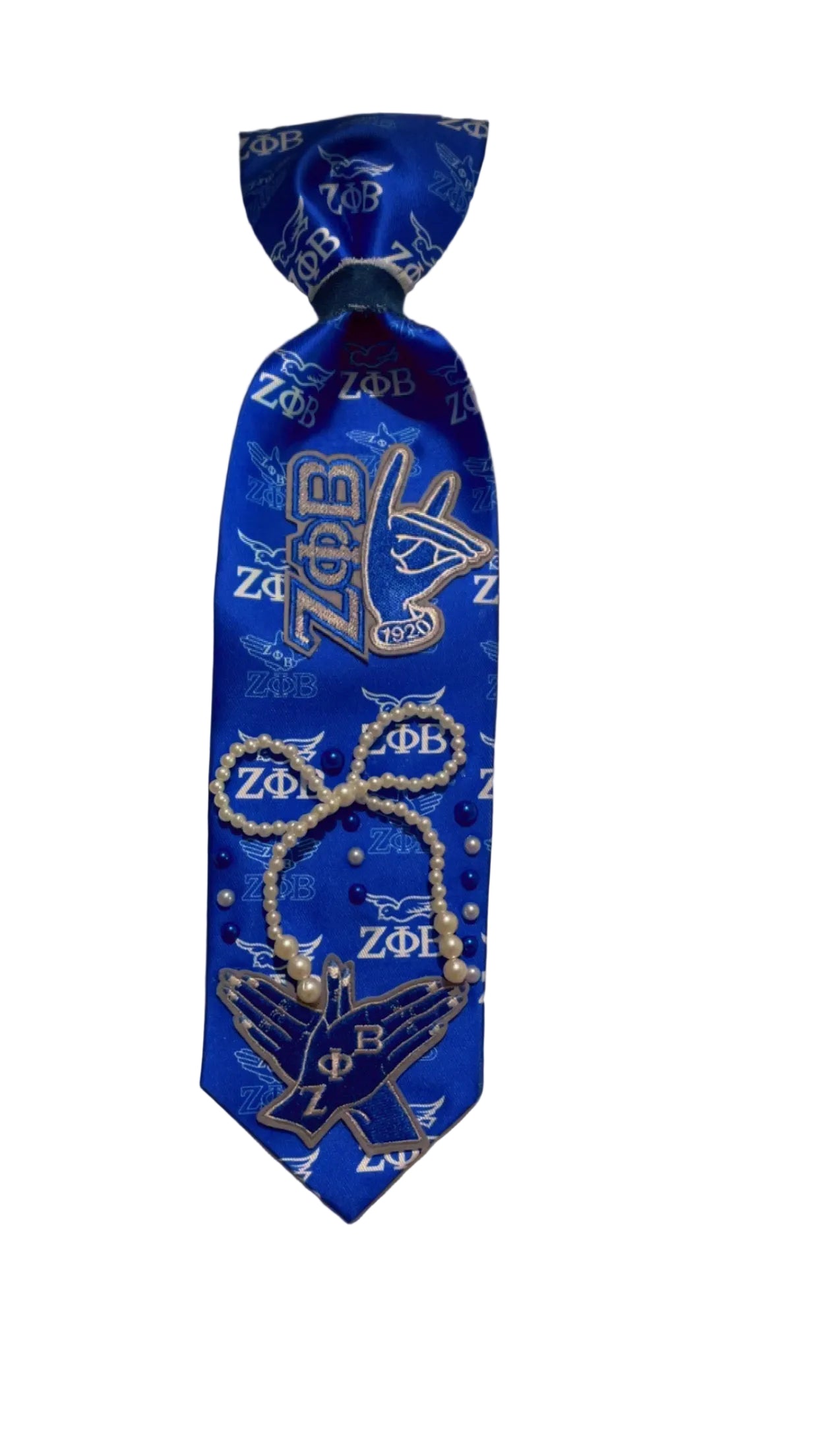 Custom Zeta junk tie