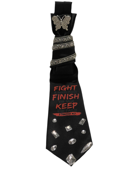 Scripture Junk Tie