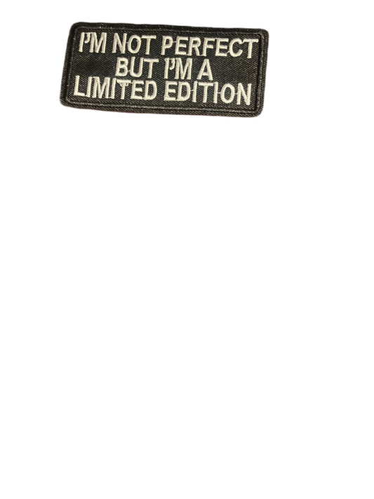I’m not perfect word patch
