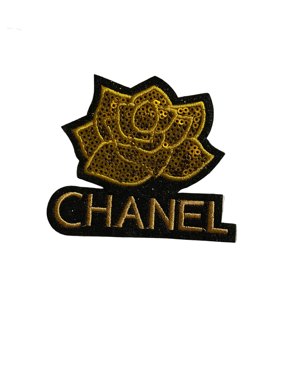 Small gold shiny rose
