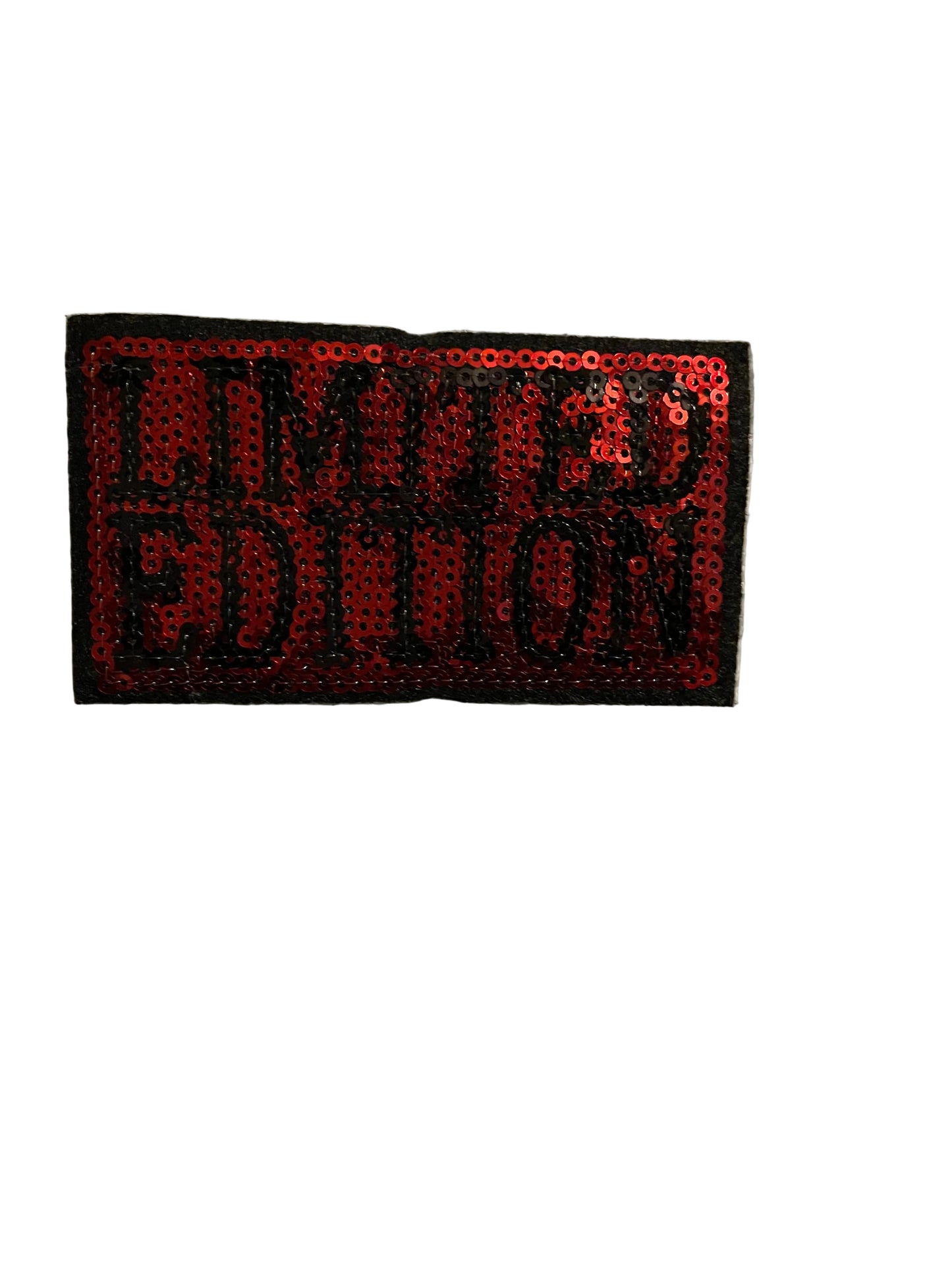 Shiny limited edition patch