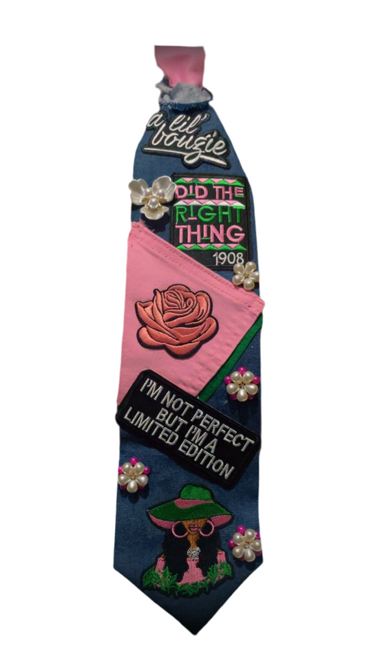 AKA Denim Junk Ties