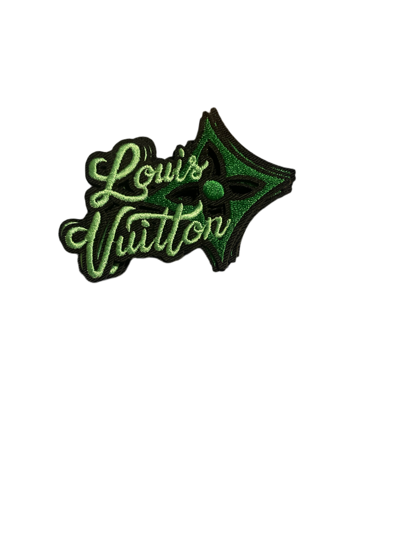 Small Lv word flower