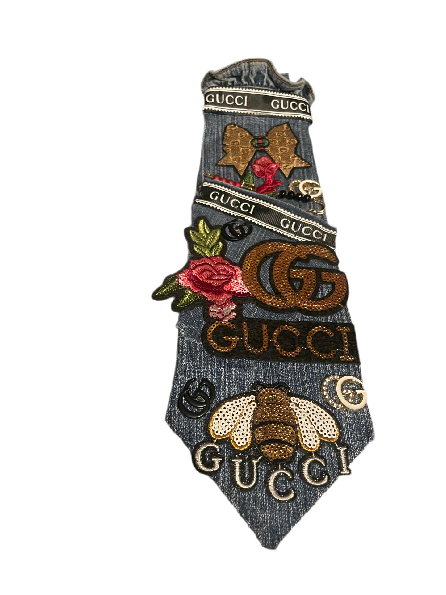 Gg bee junk necktie