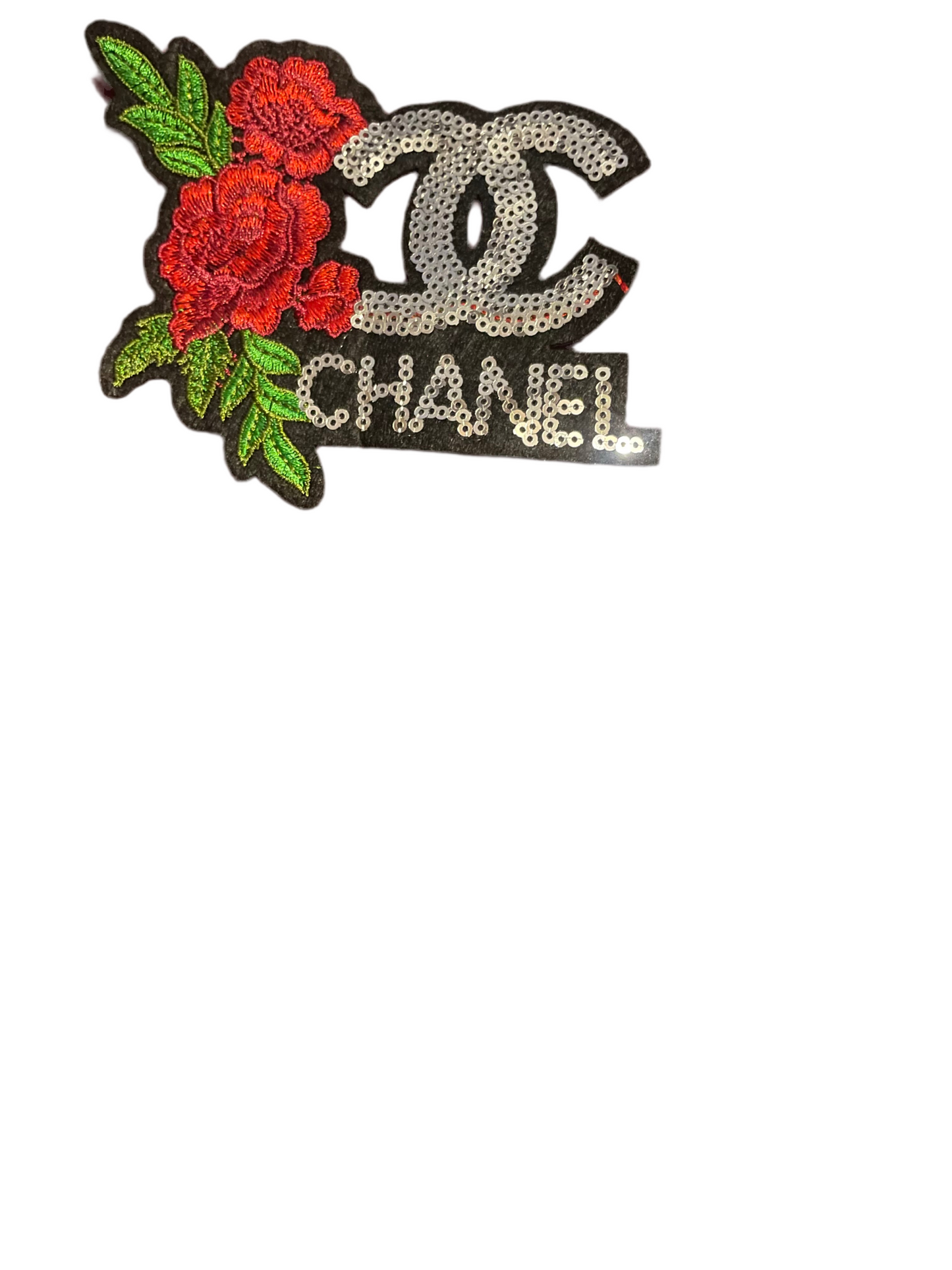 Shiny Cc word with rose
