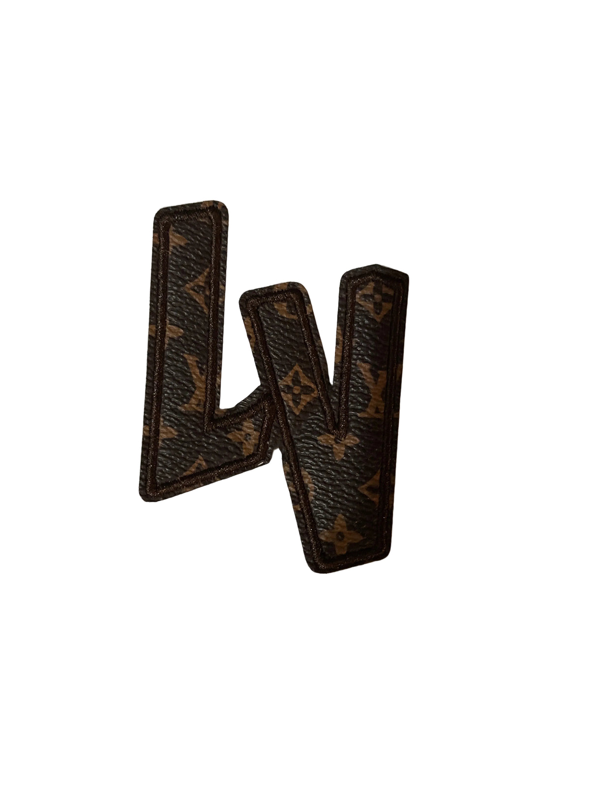 Small leather initials