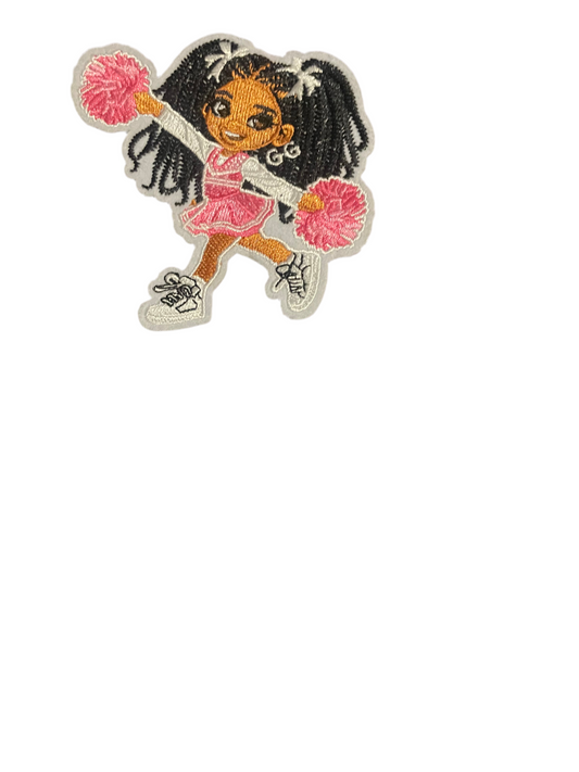 Small cheerleader Patch