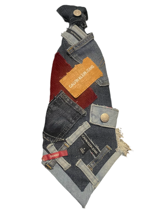 CK Patch Work Tie