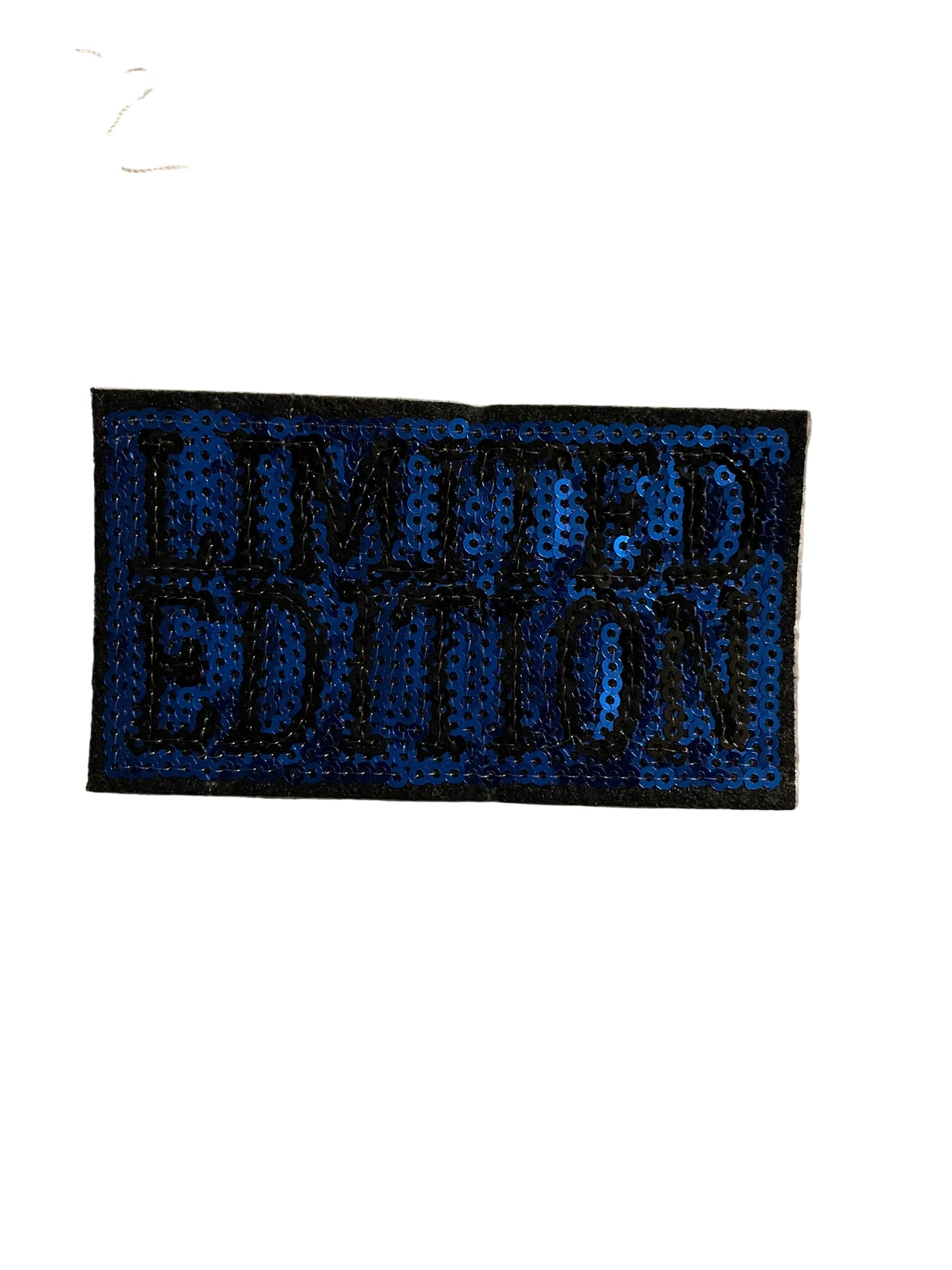Shiny limited edition patch