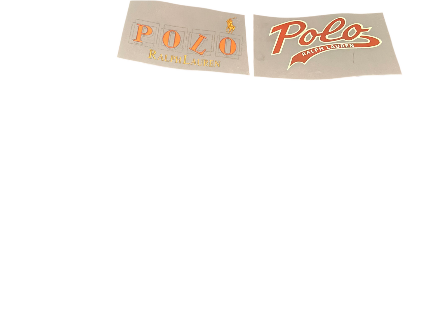 Polo DTF transfers