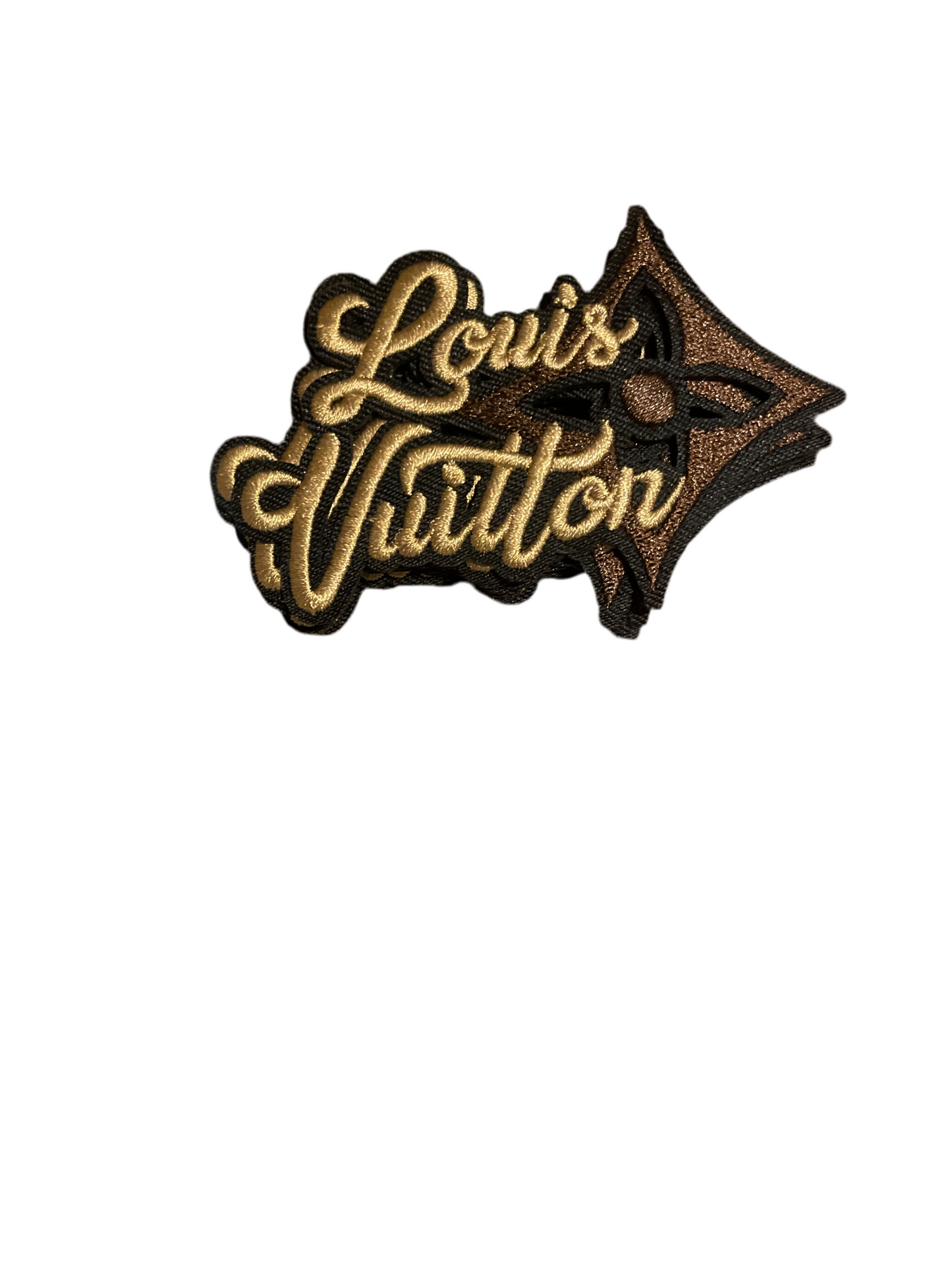 Small Lv word flower