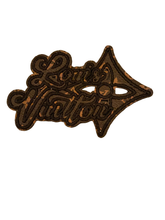 Leather L patch