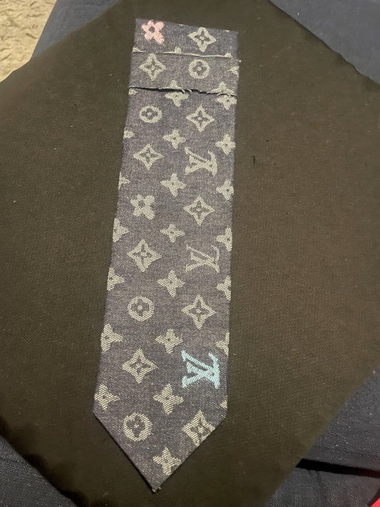 LV Denim Tie